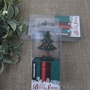 Prodyne Festive Christmas Tree Bottle Stopper
